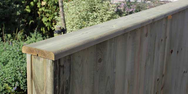 fence capping rail