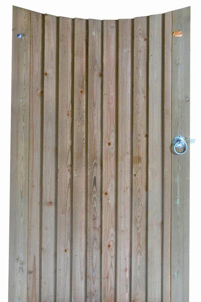 231331 - Featherboard concave garden gate