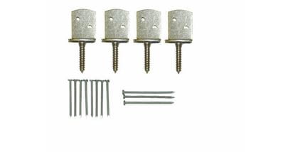 Jakclips Post to Fence Panel Clips