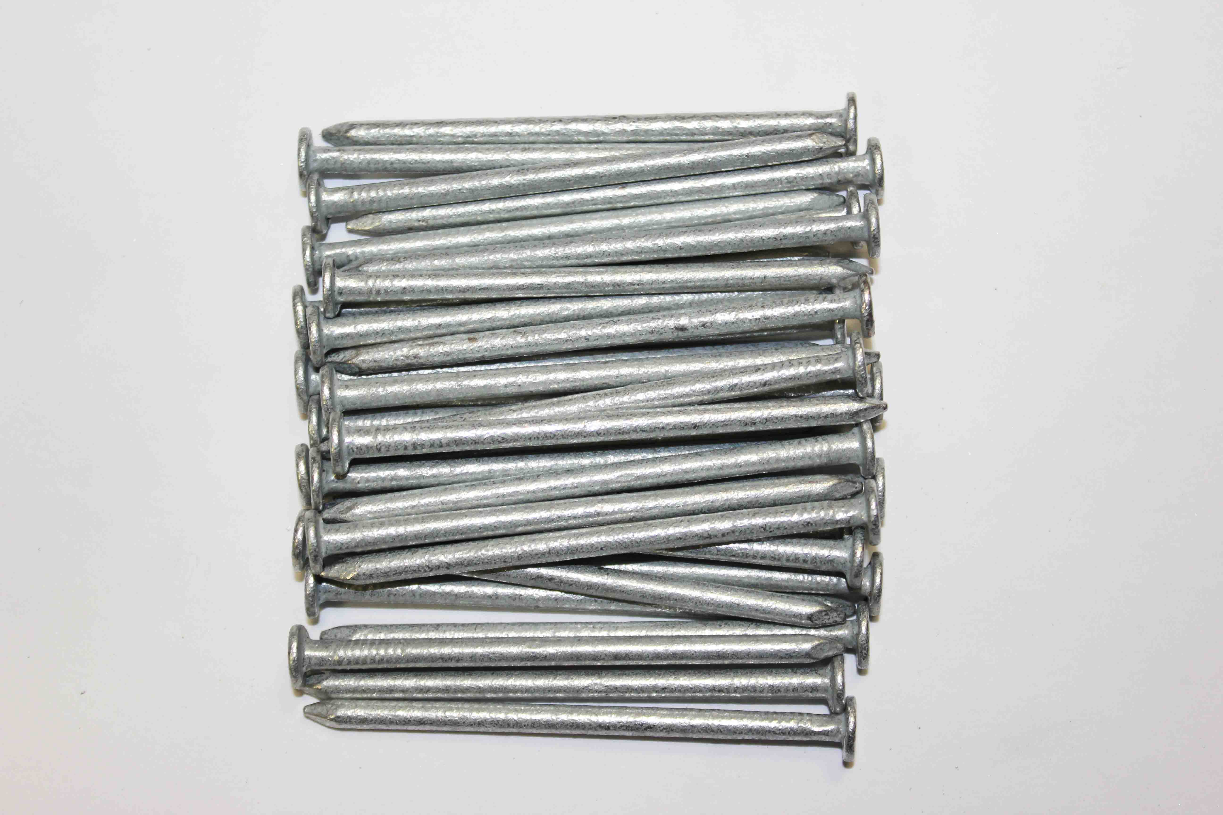 1kg Galvanised round wire nails 65x2.6mm 