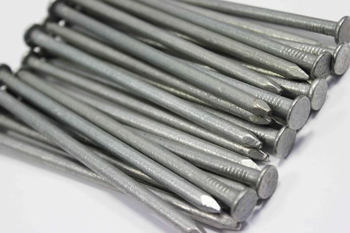 Galvanised round wire nails