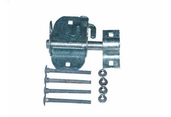 Oval Pad Bolt 100mm Galvanised Inc Bolts and Screws