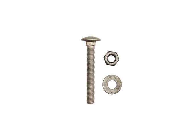M10 75mm screw, washer and bolt fixings