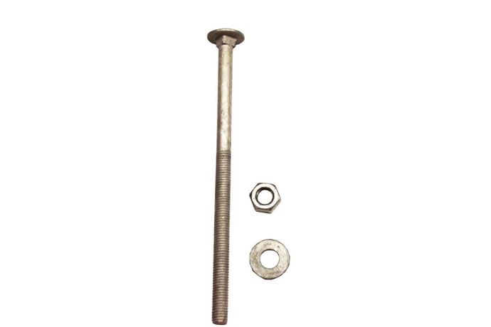 M10 x 180mm screw, washer and bolt fixings