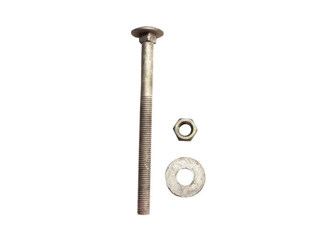M12X160mm screw, washer and bolt fixings