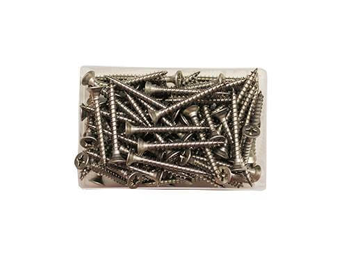 Stainless steel 40x4mm fencing screws. 