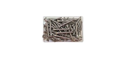 Stainless steel 40x5mm fencing screws. Pack of 10