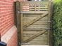 privacy garden gate back