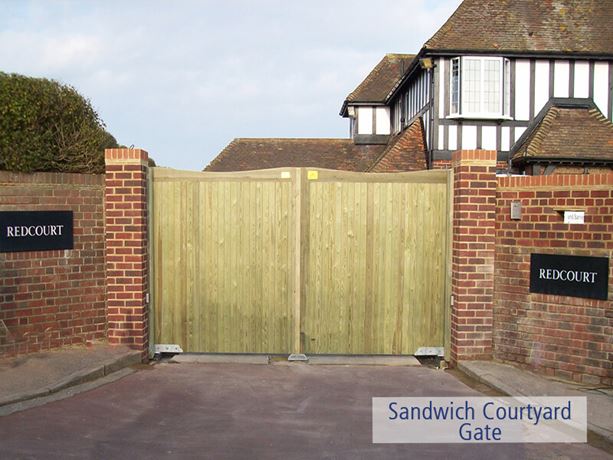 Sandwich Courtyard Gate
