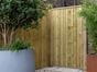 featherboard garden gate