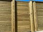 Horizontal tongue and groove effect garden gate