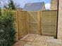 Venetian Hit and Miss Garden Gate