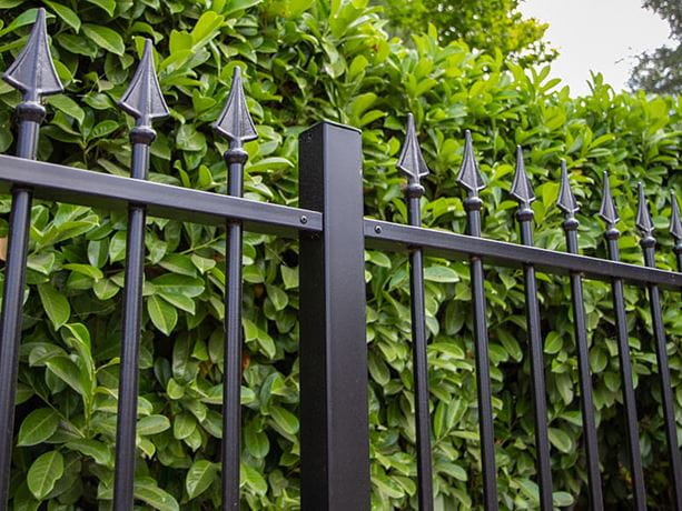 Ornamental railing post