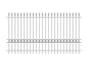 2.5m high decorative metal railings