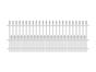 1800mm high style A ornamental railings