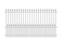 2500mm high style A ornamental railings