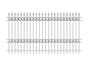 2500mm high style B ornamental railings