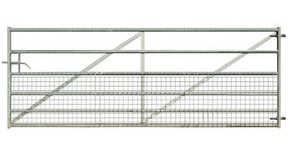 Welded Mesh Clad Metal Field Gate