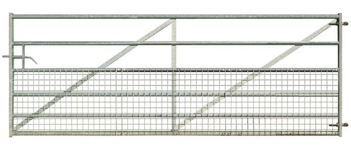 Welded Mesh Clad Metal Field Gate