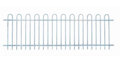 Bow Top Panel Galvanised