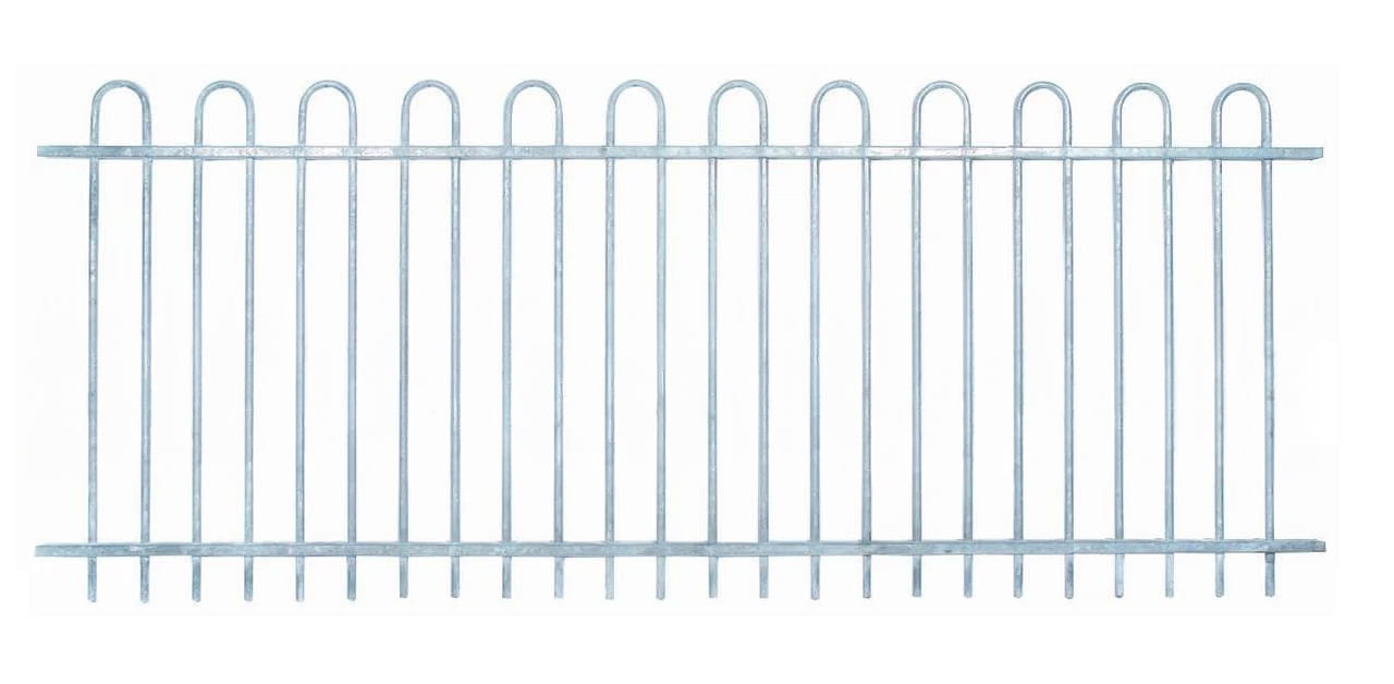 Bow top fencing 1.5m high