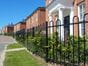 Metal bow top fencing