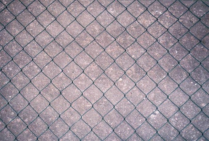 Chain link with PVC Coating