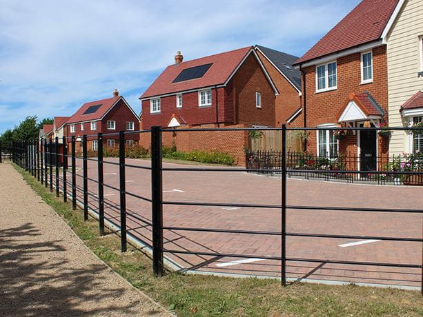 estate garden railings