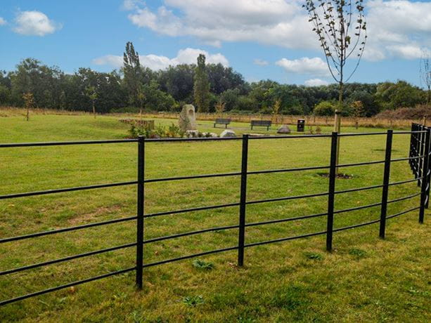 estate metal fencing