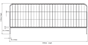 Express mesh barrier drawing
