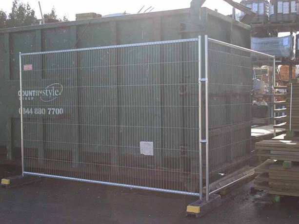 Temporary fencing