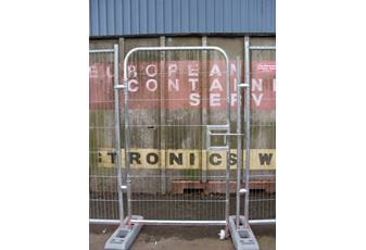 Express Pedestrian Gate 2.0m High x 1m Wide Welded Mesh Infill Complete With Hinge & Shutting Stile