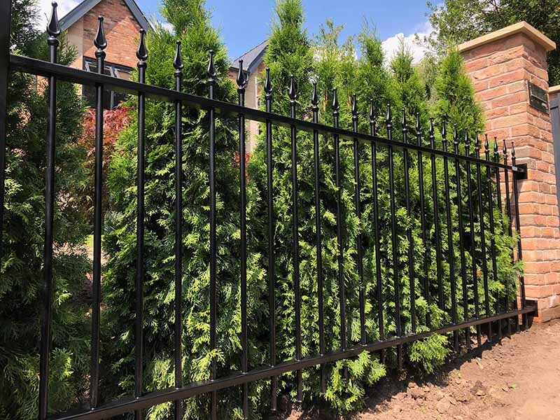 metal fencing for house