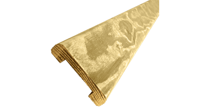 Detail of Metal Fence Post Cover Board
