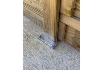 Mi-T Post Galvanised with Foot