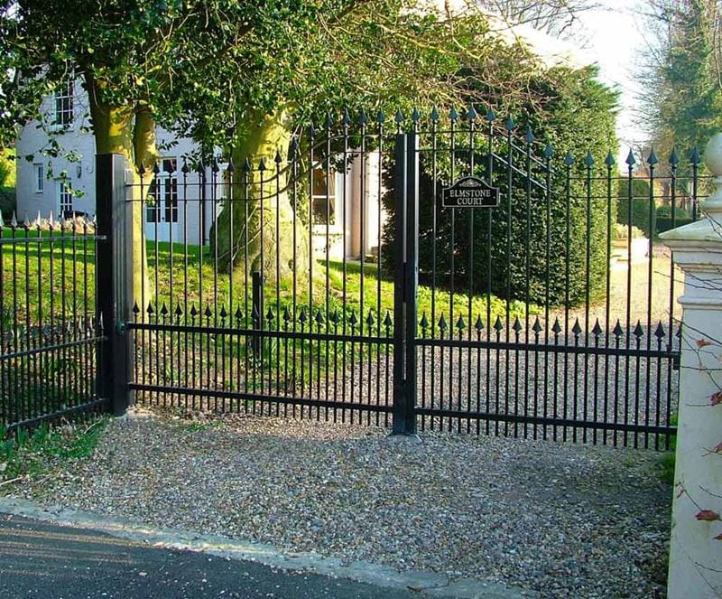 Ornamental Driveway Gate