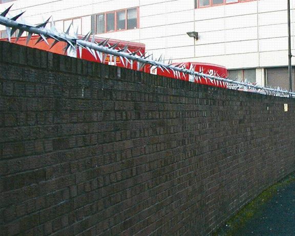 Rota Spike on wall