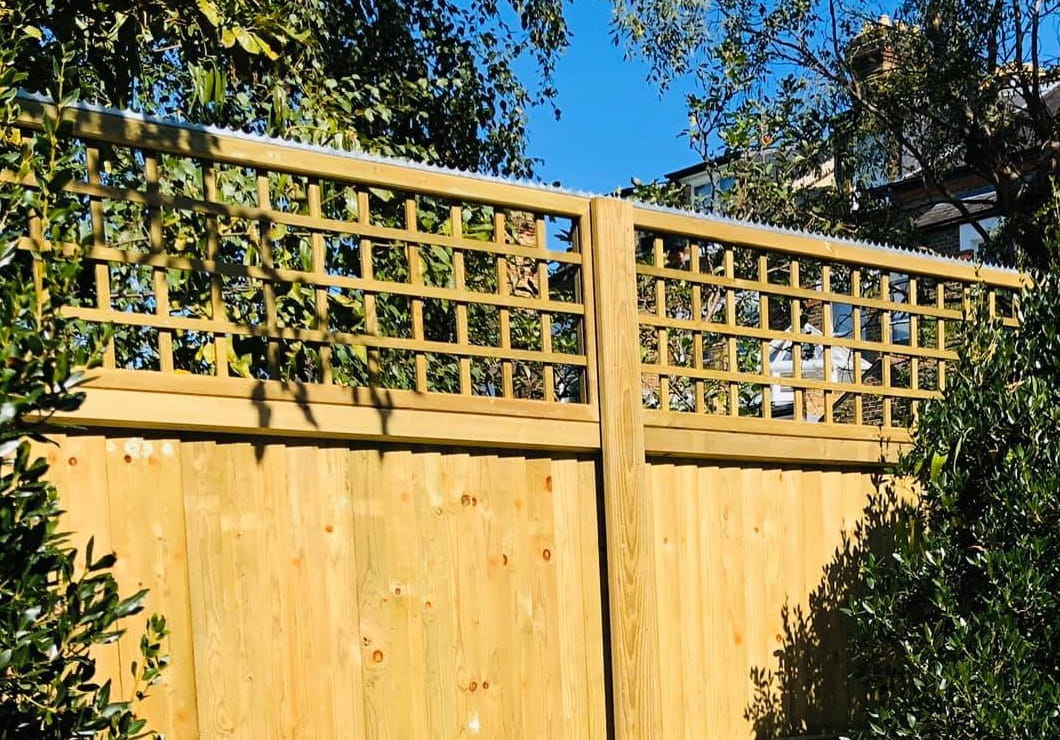 Security comb detail on panels