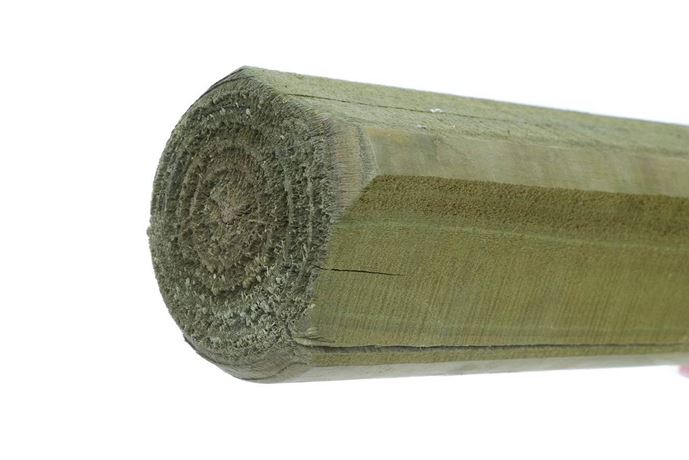 Corner Post for Standard Post and Rail detail