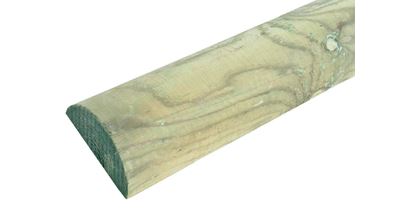 Machine Rounded Half Round Rail
