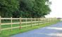 Morticed Post and Rail Fence
