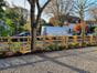 post and rail fencing morticed
