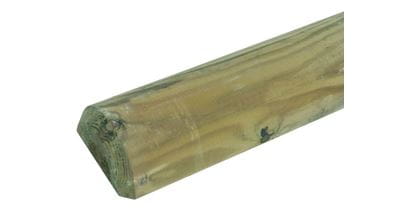 Rounded Half Round Post