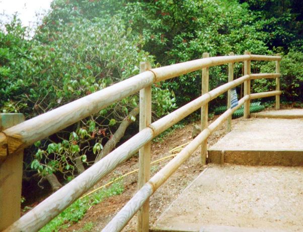 standard Post & Rail fence