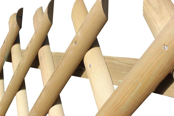 Close up Jaktop fence panel