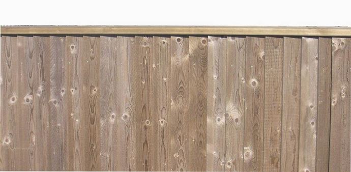 Standard Fence Capping Rail
