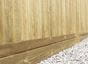 Wooden gravel boards