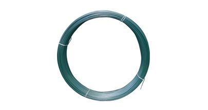 Green PVC Coated Wire