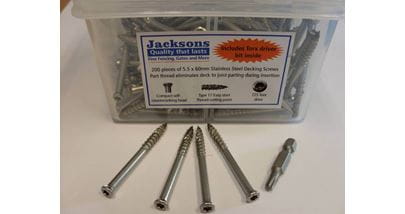 60mm decking screw 200