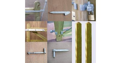 Gate fixings